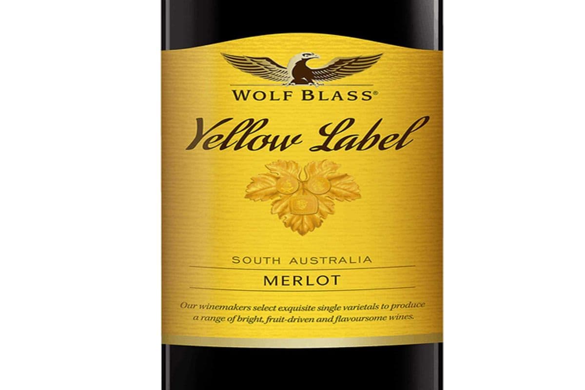 Wolf Blass Yellow Label Merlot (1 x 750ML)