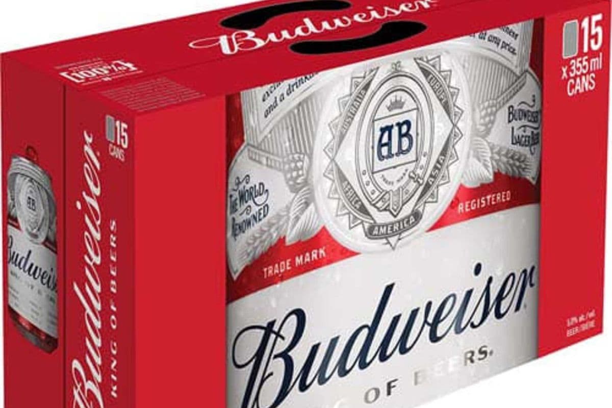 Budweiser (15 x 355ml Can)