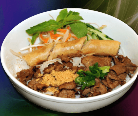 403. Vermicelli with Grilled Beef - Bun Bo Nuong