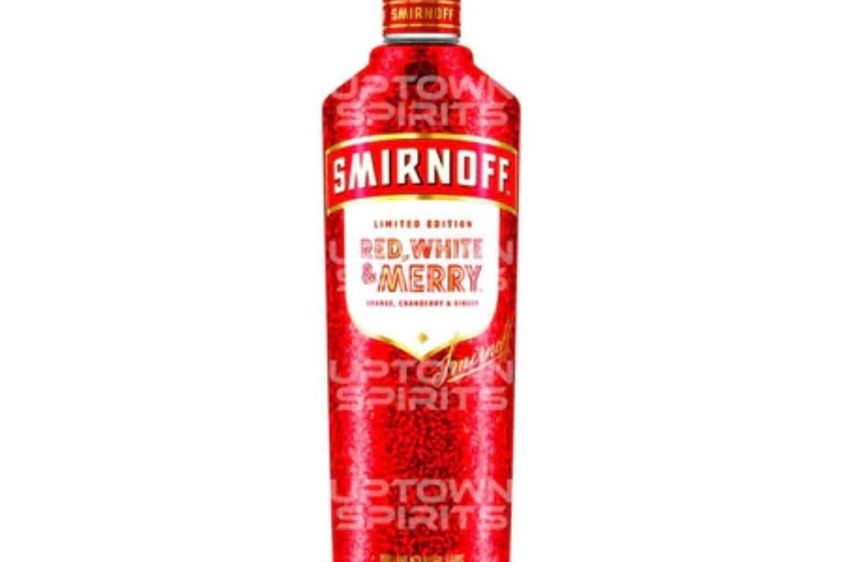 SMIRNOFF RED WHITE & MERRY (750ML) (1 x 750ML)
