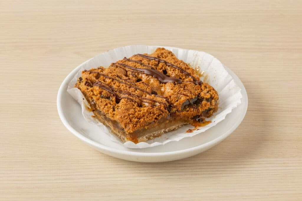 Butter Tart Square with Walnut and Raisin