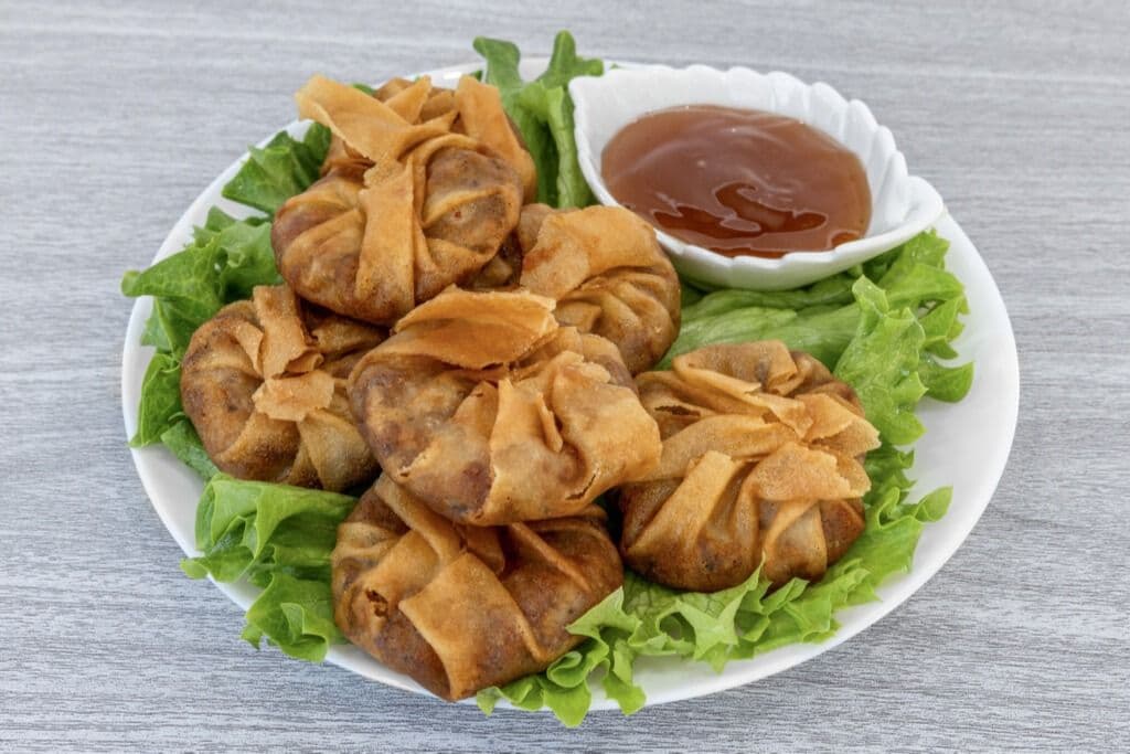Deep-Fried Pork Wontons ( 7 pcs )