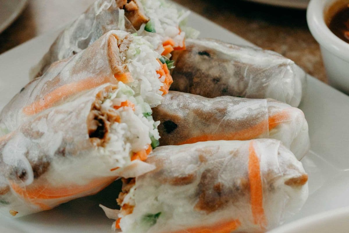 21 A. Grilled Pork Salad Rolls (3pcs)