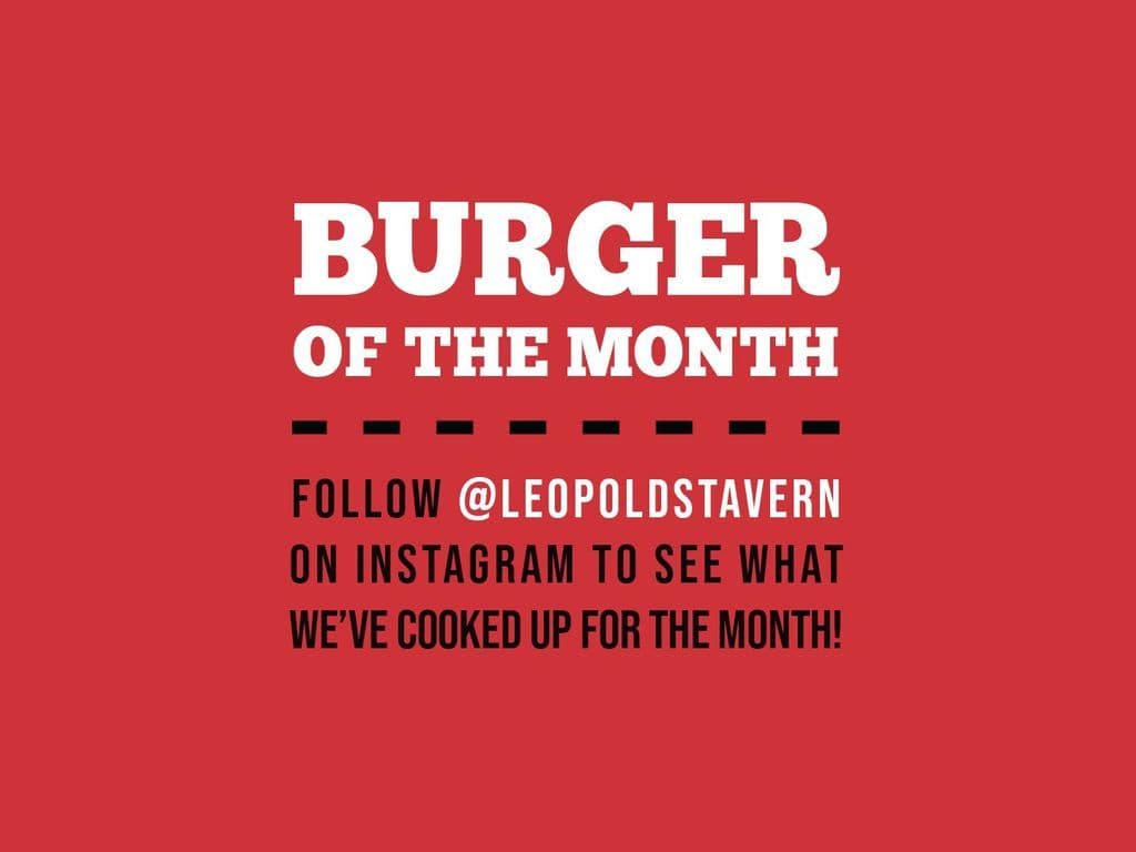 Burger of the Month