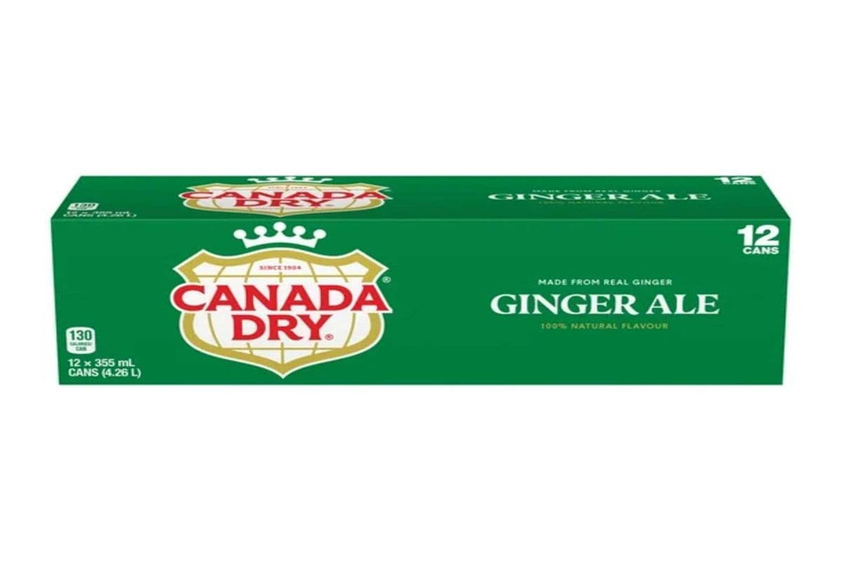 Canada Dry Gingerale 12 pack