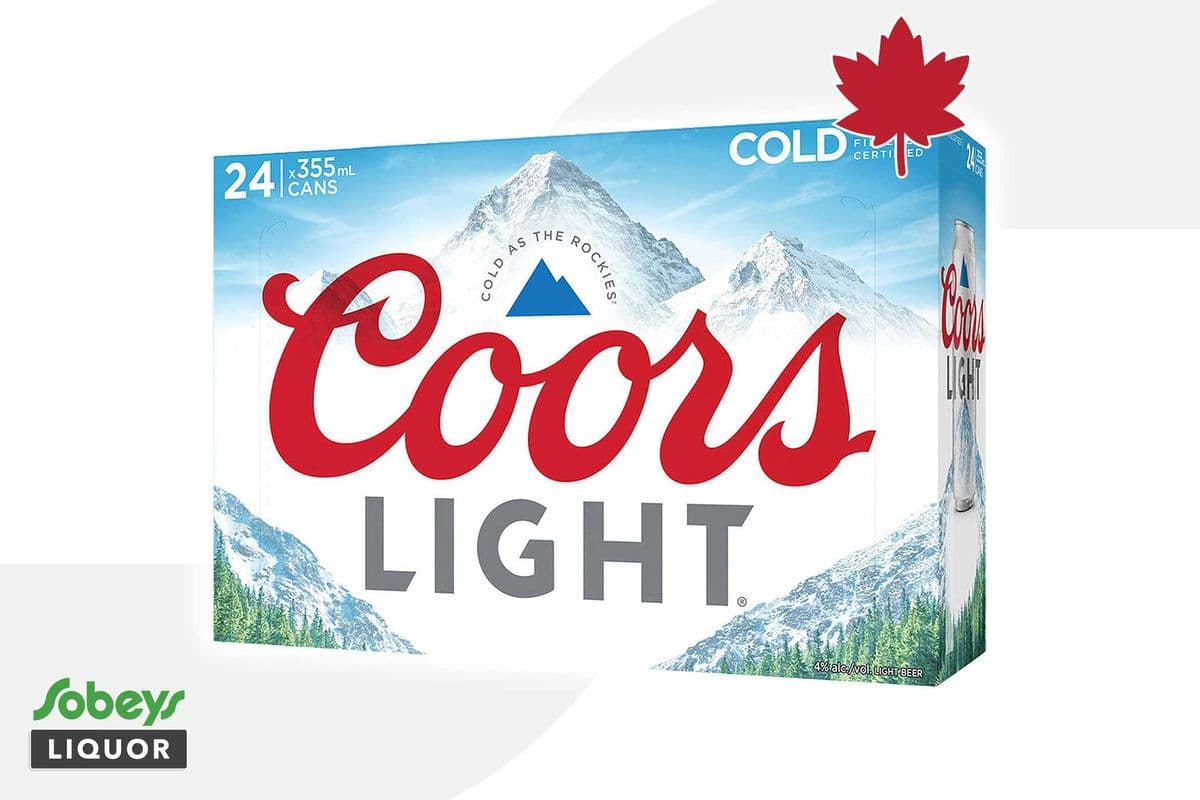 Coors Light (24 x 355 ml)