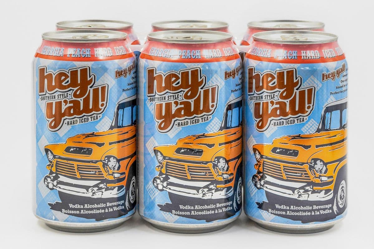 Hey Y'all Georgia Peach (6 x 355 ml Cans)