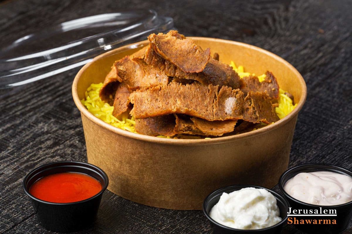Beef Donair Rice Bowl