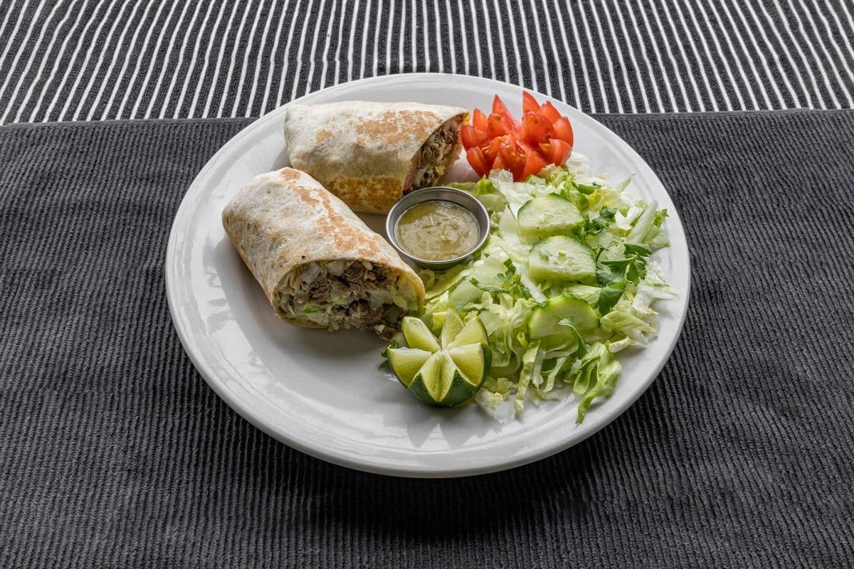 Burrito pastor (porc)