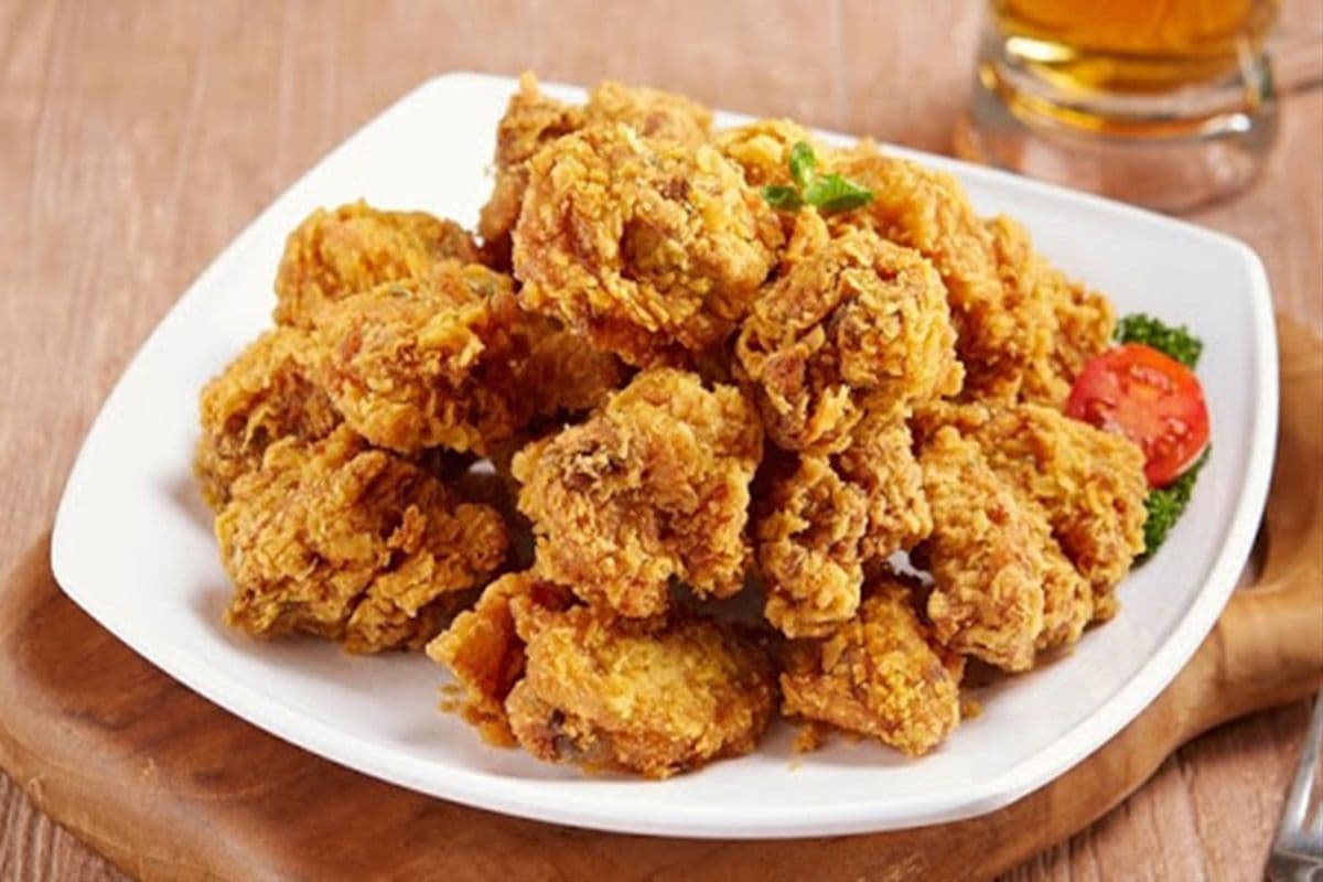 32. K-Fried Chicken Combo (5 pcs, Fries, and Drink)