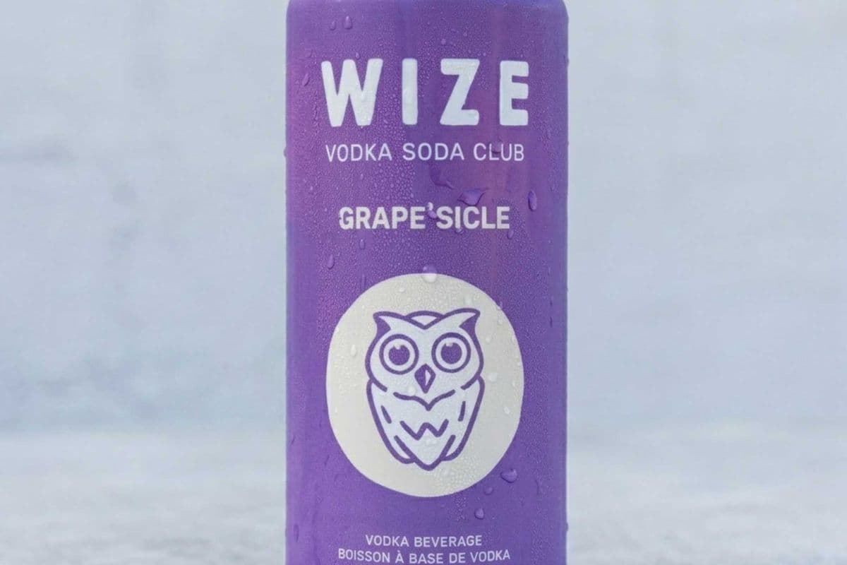 Wize Grape’sicle Vodka Soda 473 ml (1 x 473ml)