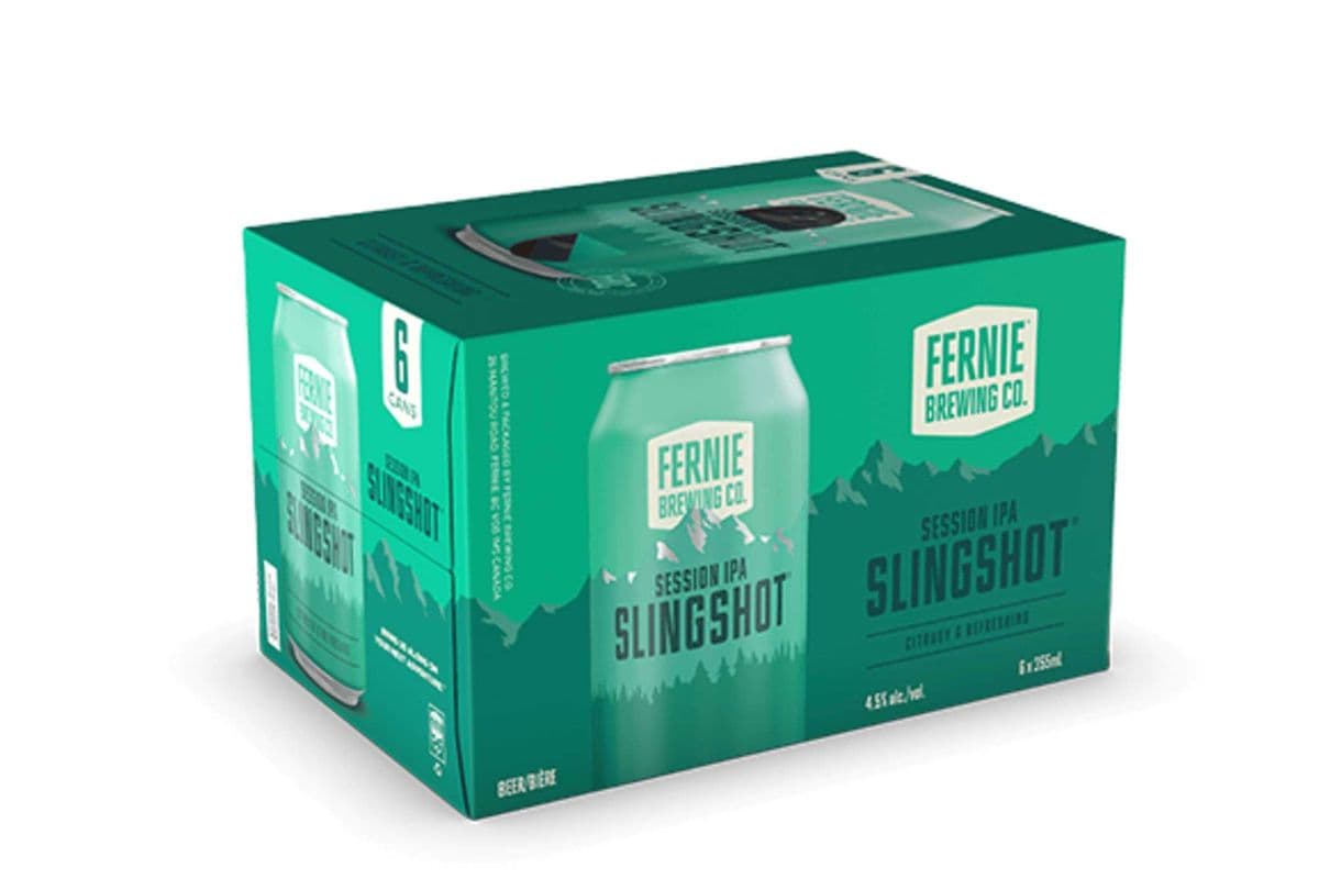 Fernie Brewing Co. Slingshot Session IPA (6 x 355 ml)