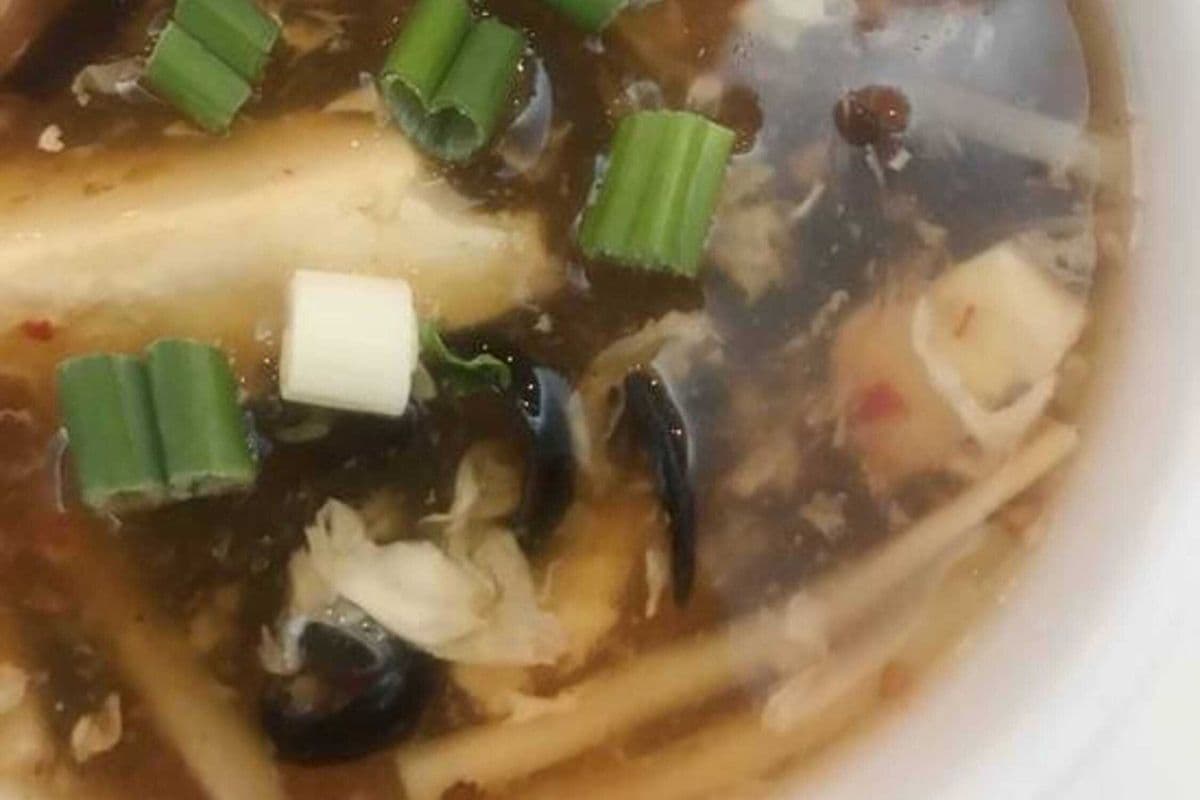 2. Soupe aigre-douce végétarienne / Vegetarian Hot-and-Sour Soup