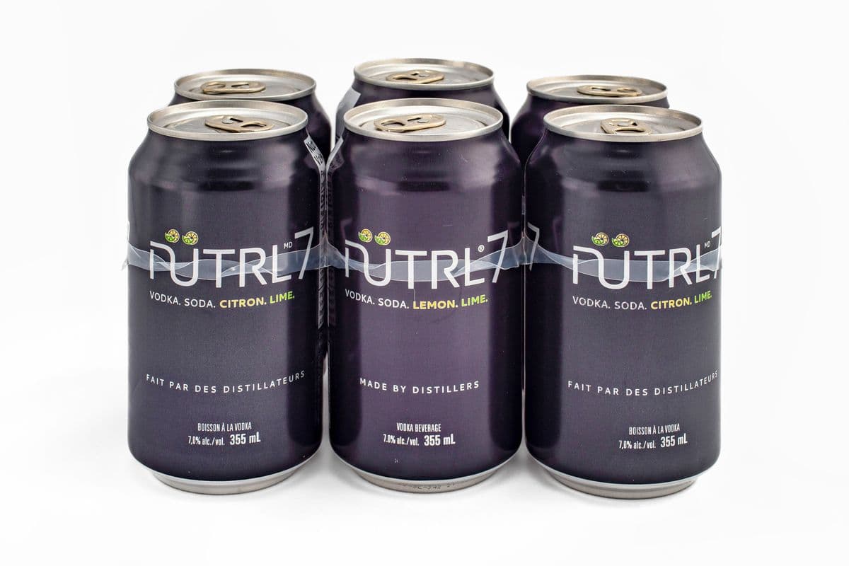 Nutrl Vodka Soda Lime (6 Cans) (1 x 355 ml)