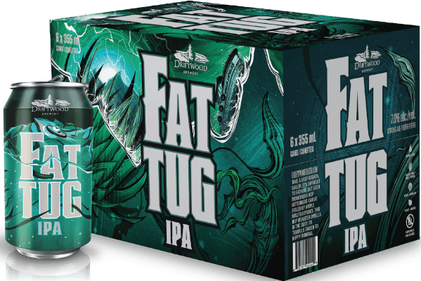 Driftwood - Fat Tug IPA *$5 OFF!* (6 x 355 ml Can)