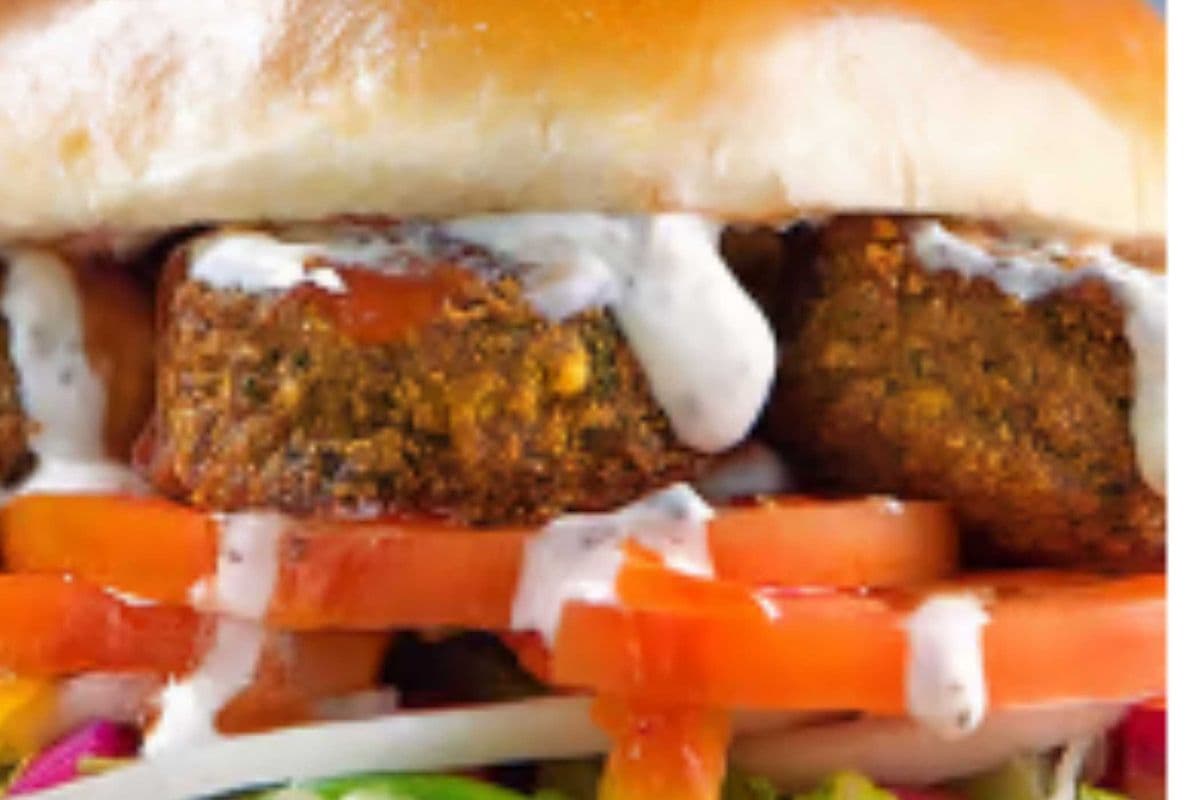 Falafel Burger Combo