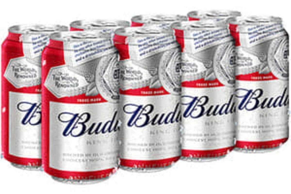 Budweiser (8 x 355ml Can)