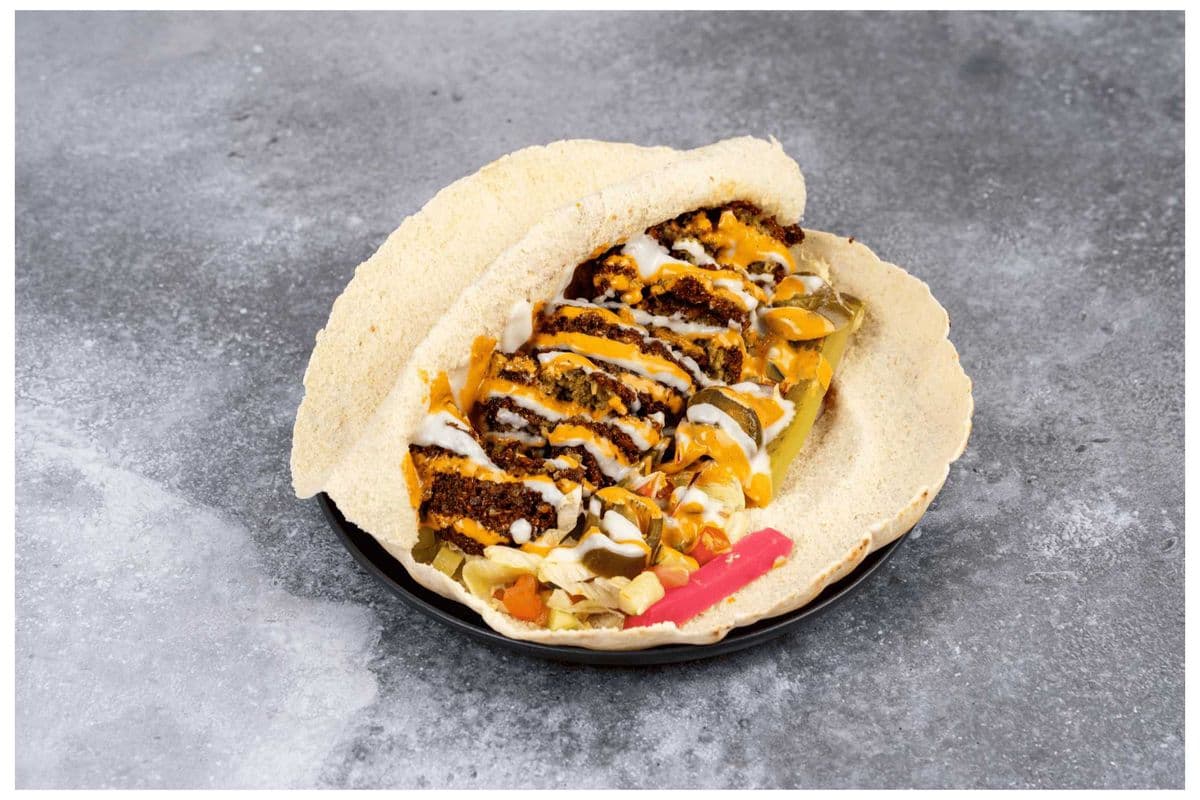 Falafel Shawarma Wrap