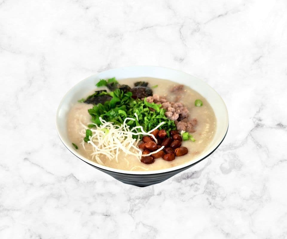C19 Preserved Egg and Minced beef congee / C19 皮蛋碎牛肉粥