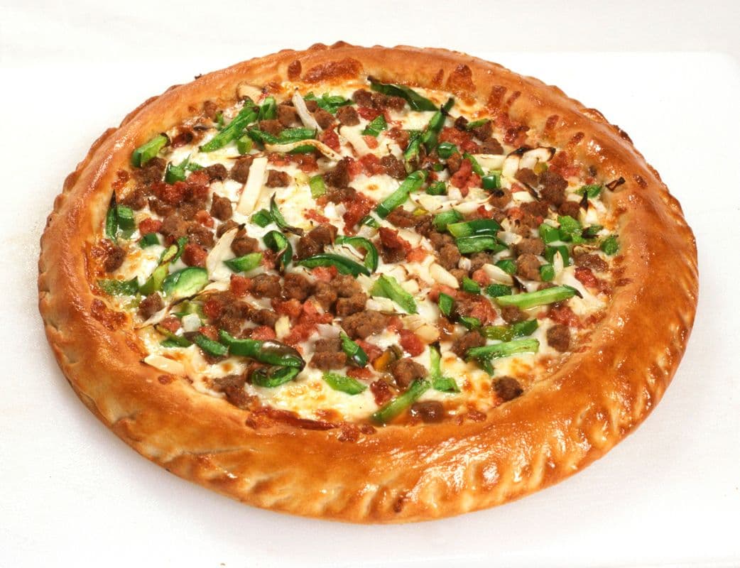 Medium Papa Mario's Works Pizza