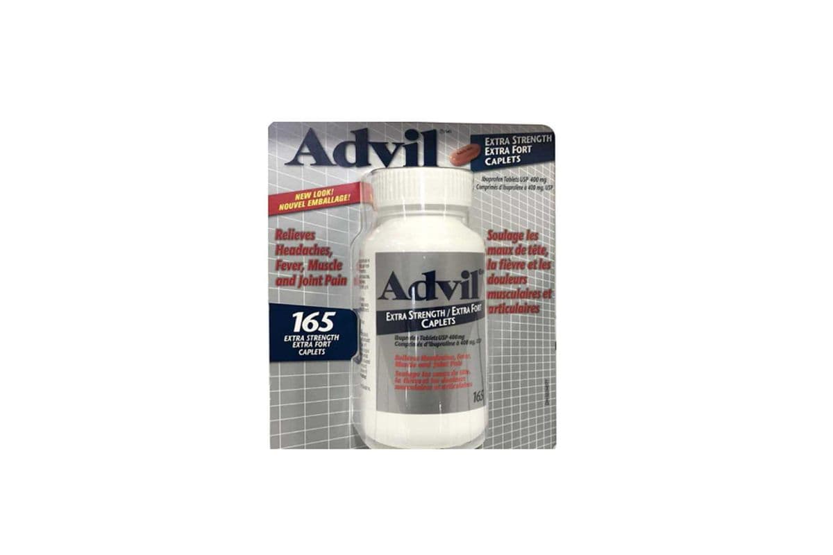 Advil Extra Strength caplets 165 caplets (165 capltes)