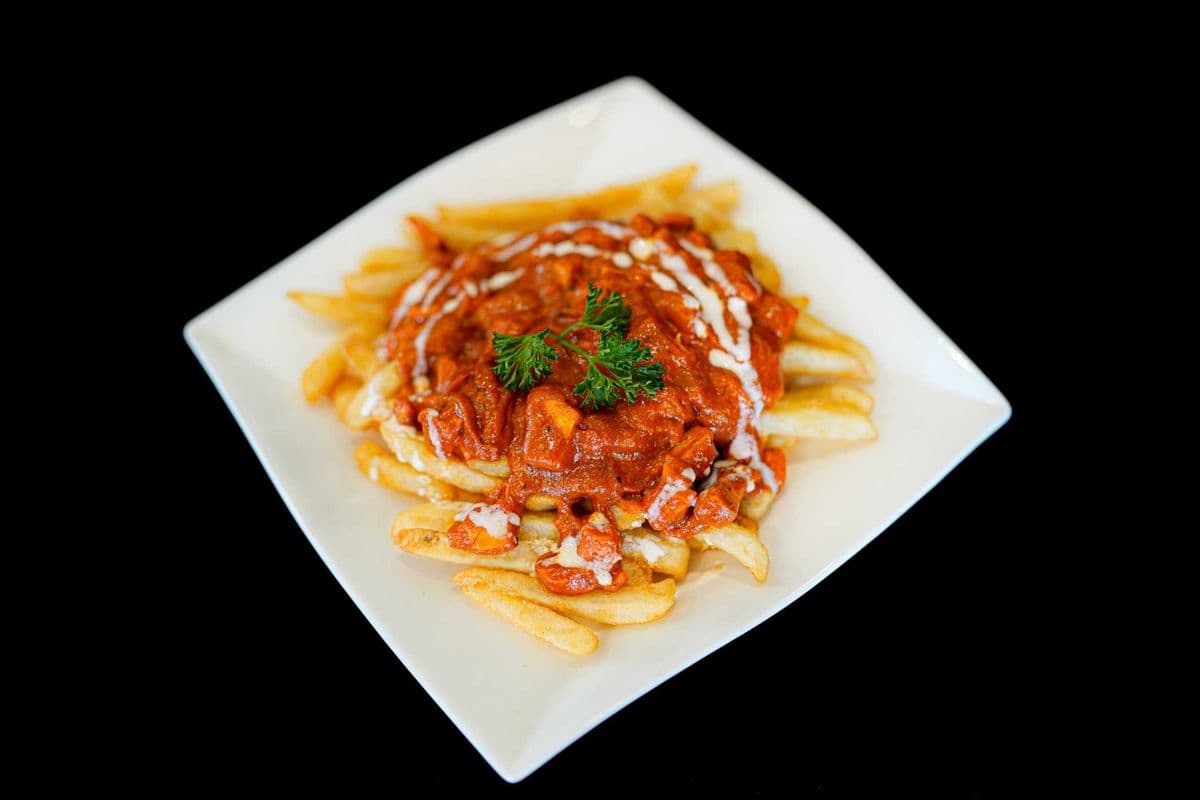 Butter Chicken Fries