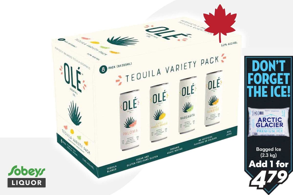 Ole Tequila Variety Pack (8 x 355 ml)