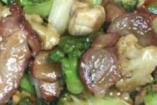 BBQ Pork Chop Suey 义燒雜碎