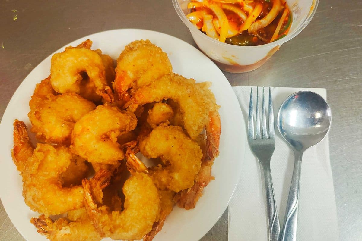 Salt and Pepper Shrimps 椒盐大虾
