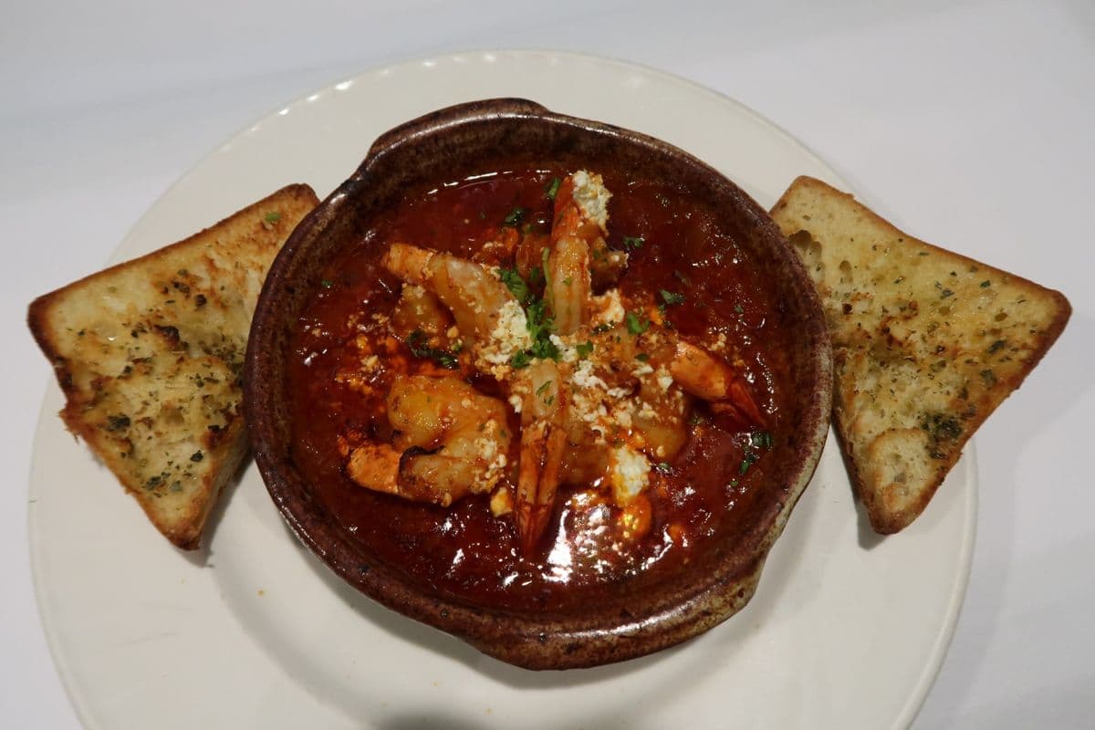 Garides Saganaki