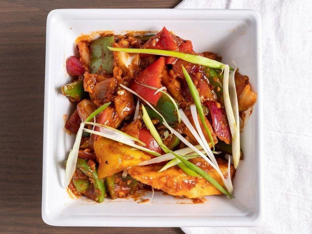Dry Paneer Chilli