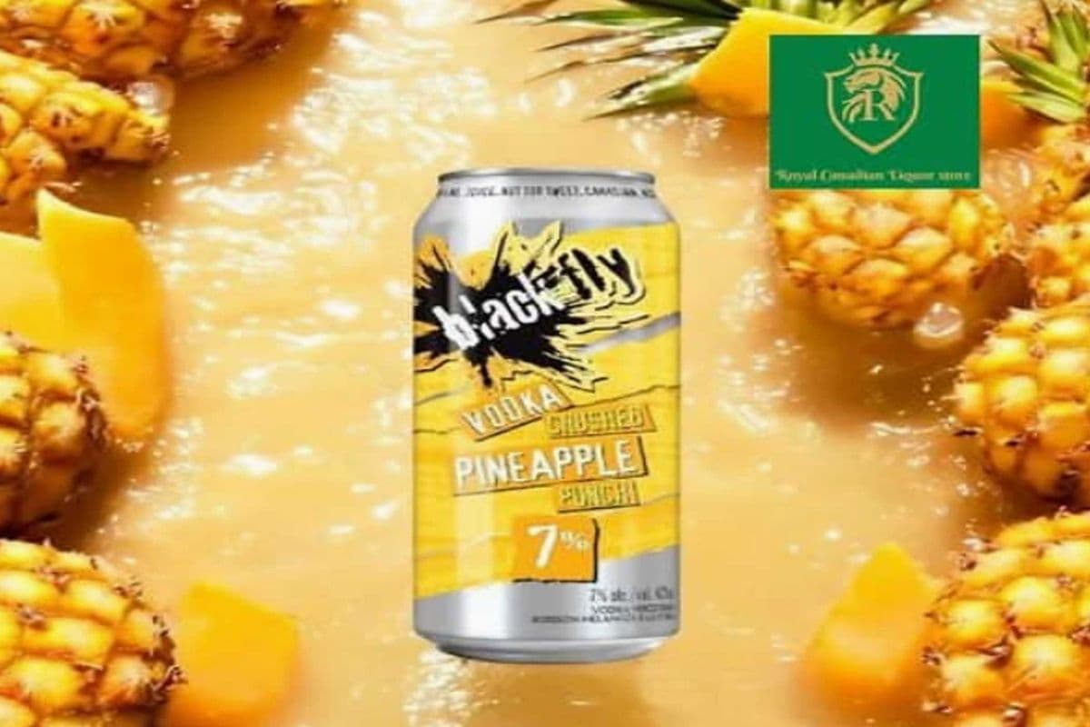 BLACK FLY VODKA CRUSHED PINEAPPLE (1 x 473ML)