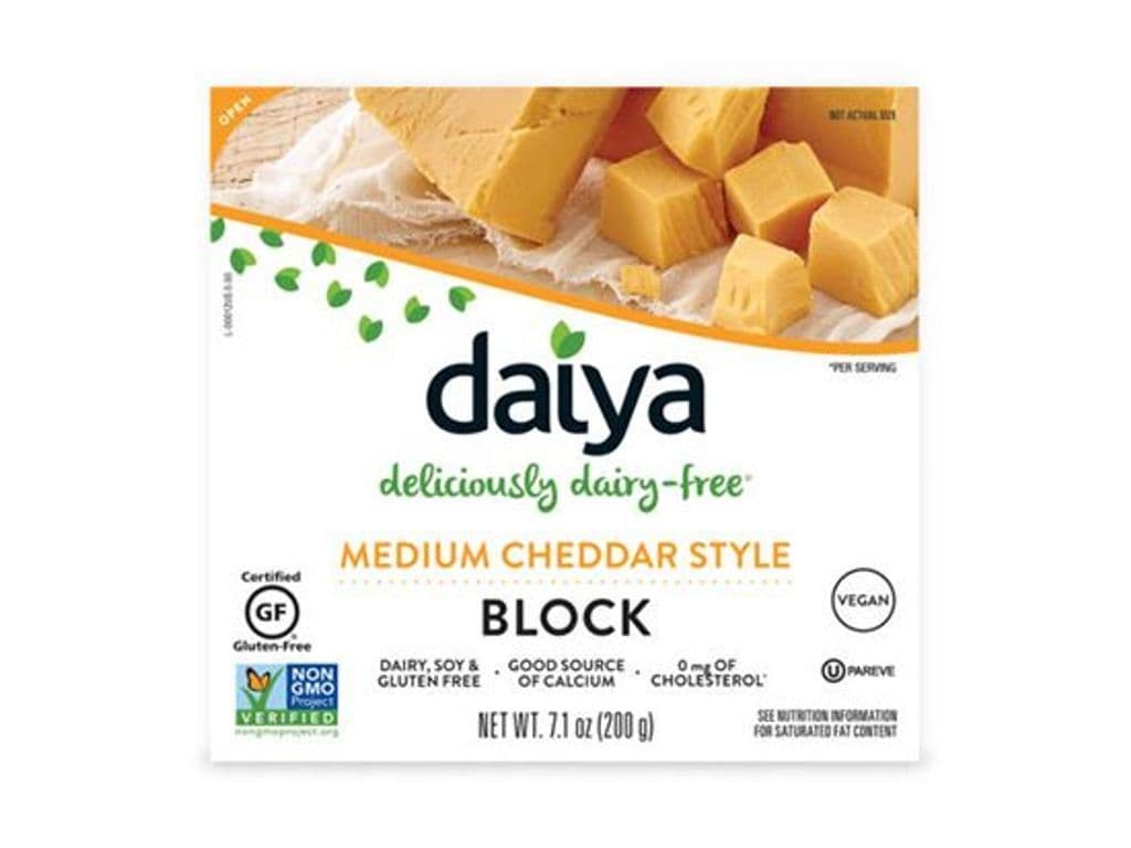 DAIYA DAIRY FREE MEDIUM CHEDDAR BLOCK 200G
