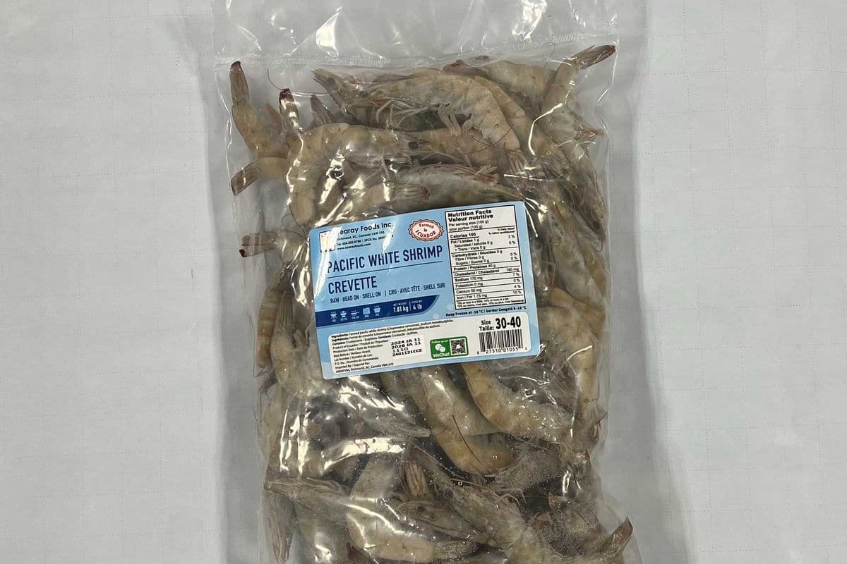 Shrimp White Head-On Bag (4 lbs)