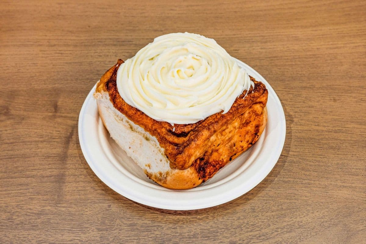 Cream Cheese Cinnamon Bun