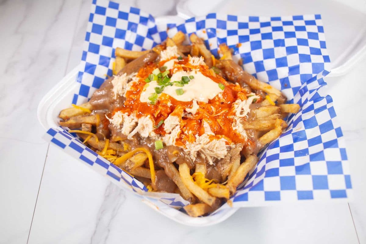 Buffalo Chicken Poutine