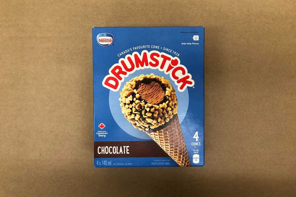 Nestle Drumstick (Chocolate) Ice Cream Multi-Pack 4 x140 ml