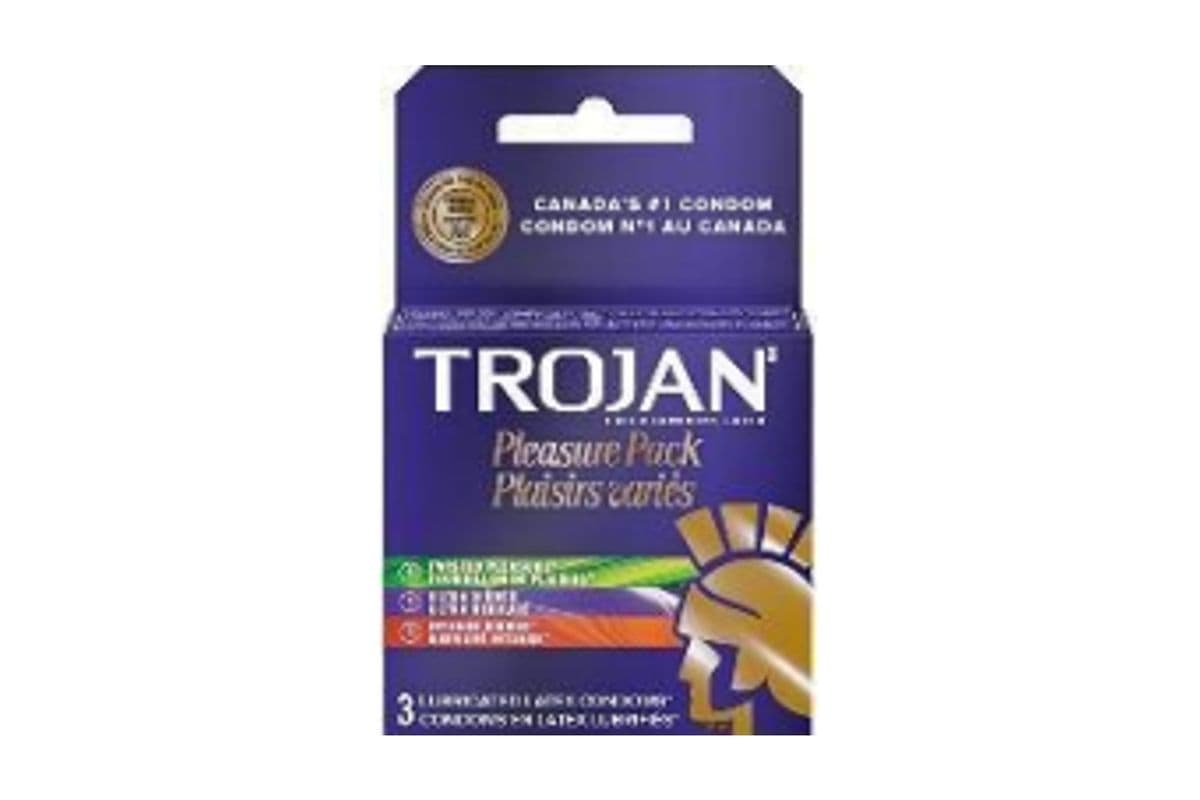 Trojan Pleasure Pack Condom (3 pcs)