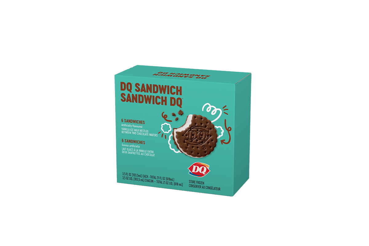6 Pack DQ® Sandwich