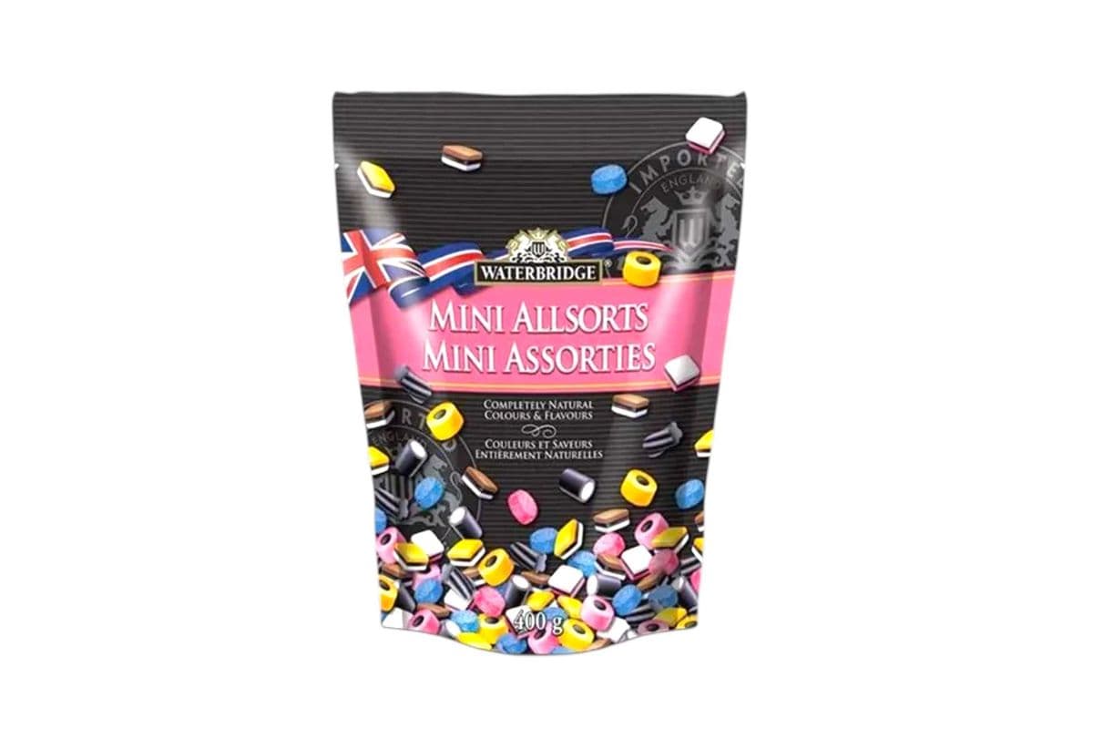 Waterbridge Mini Allsorts (England) (175g) (150 Cal)