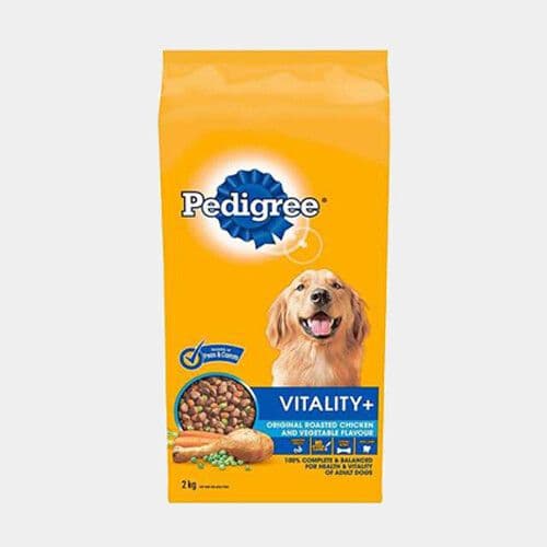 Pedigree Vitality+ Saveur original de poulet rôti et de légumes (2kg) / Pedigree Vitality+ Original Roasted Chicken and Vegetable Flavour (2kg)