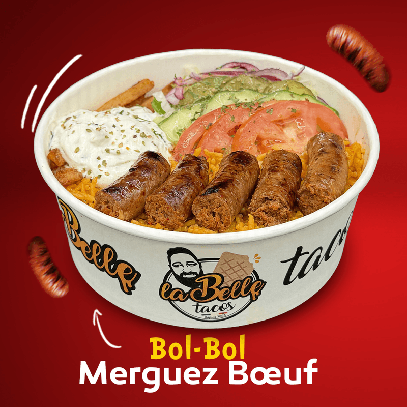 Bol-Bol Merguez Boeuf / Merguez Beef Bowl