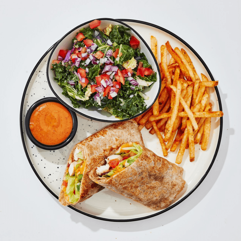 Wrap au Poulet Ranch / Ranch Chicken Wrap