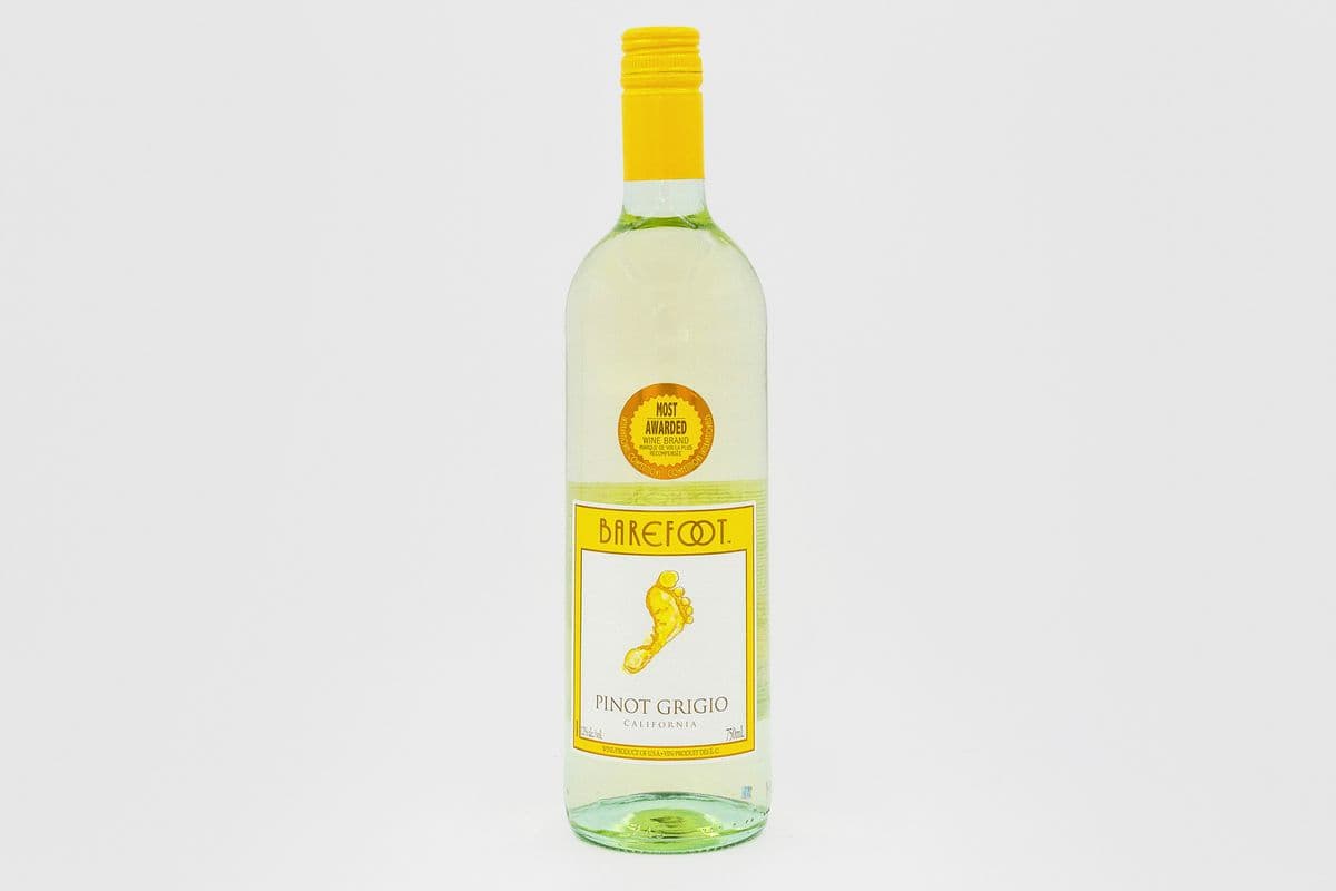 Barefoot Pinot Grigio (750 ml) (1 x 750ml)