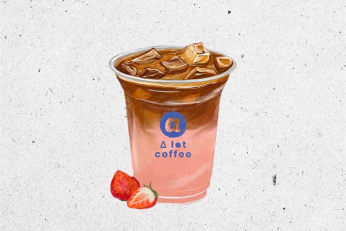 Black Pink Latte (Iced-480ml, hot-350ml)