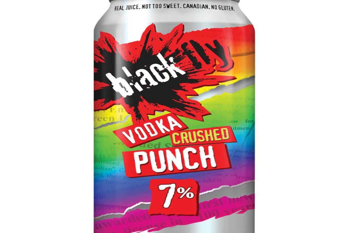 BLACK FLY VODKA CRUSHED PUNCH 473 ML (1 x 473ML )