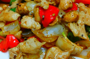 Chicken in Pepper Sauce 黑椒鸡肉