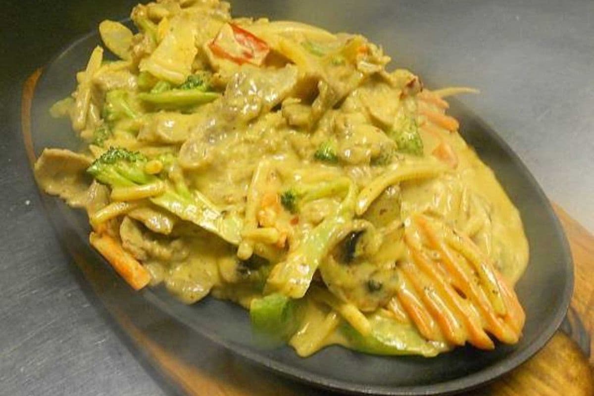 87. Sizzling Curry Coconut Beef