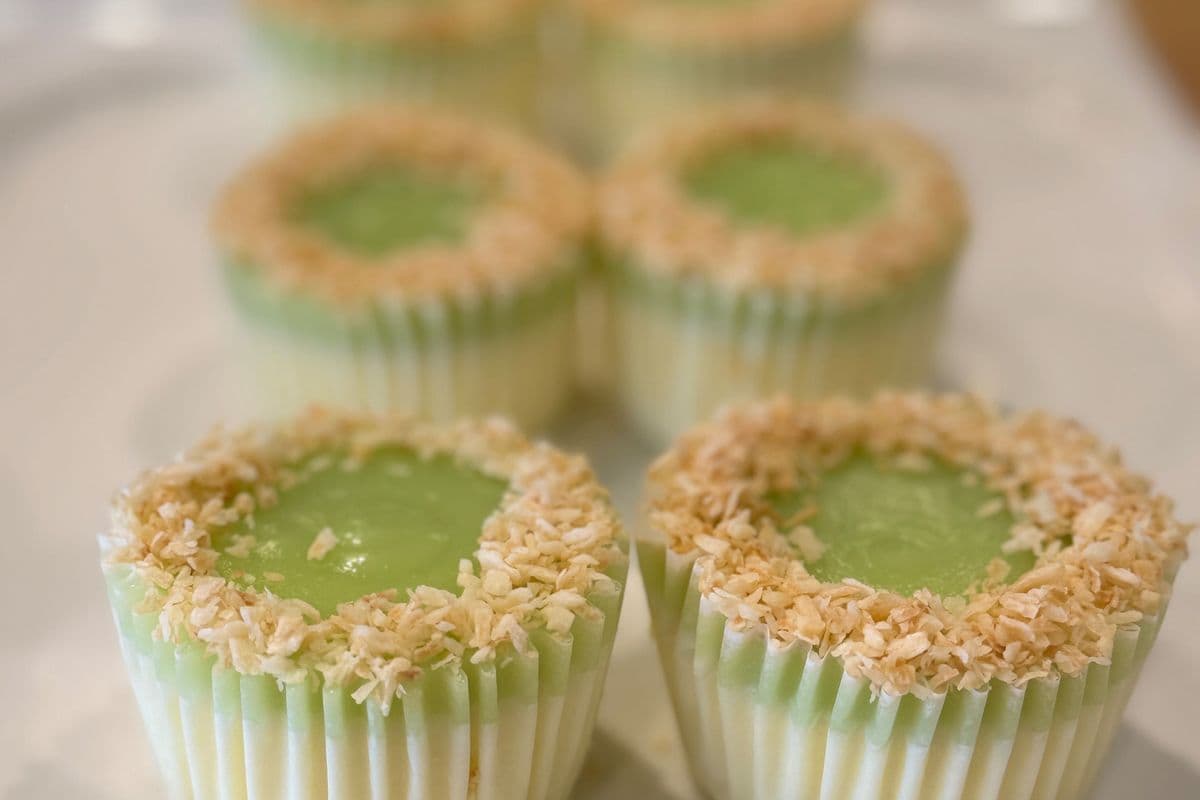 Coconut Key Lime Cheesecake