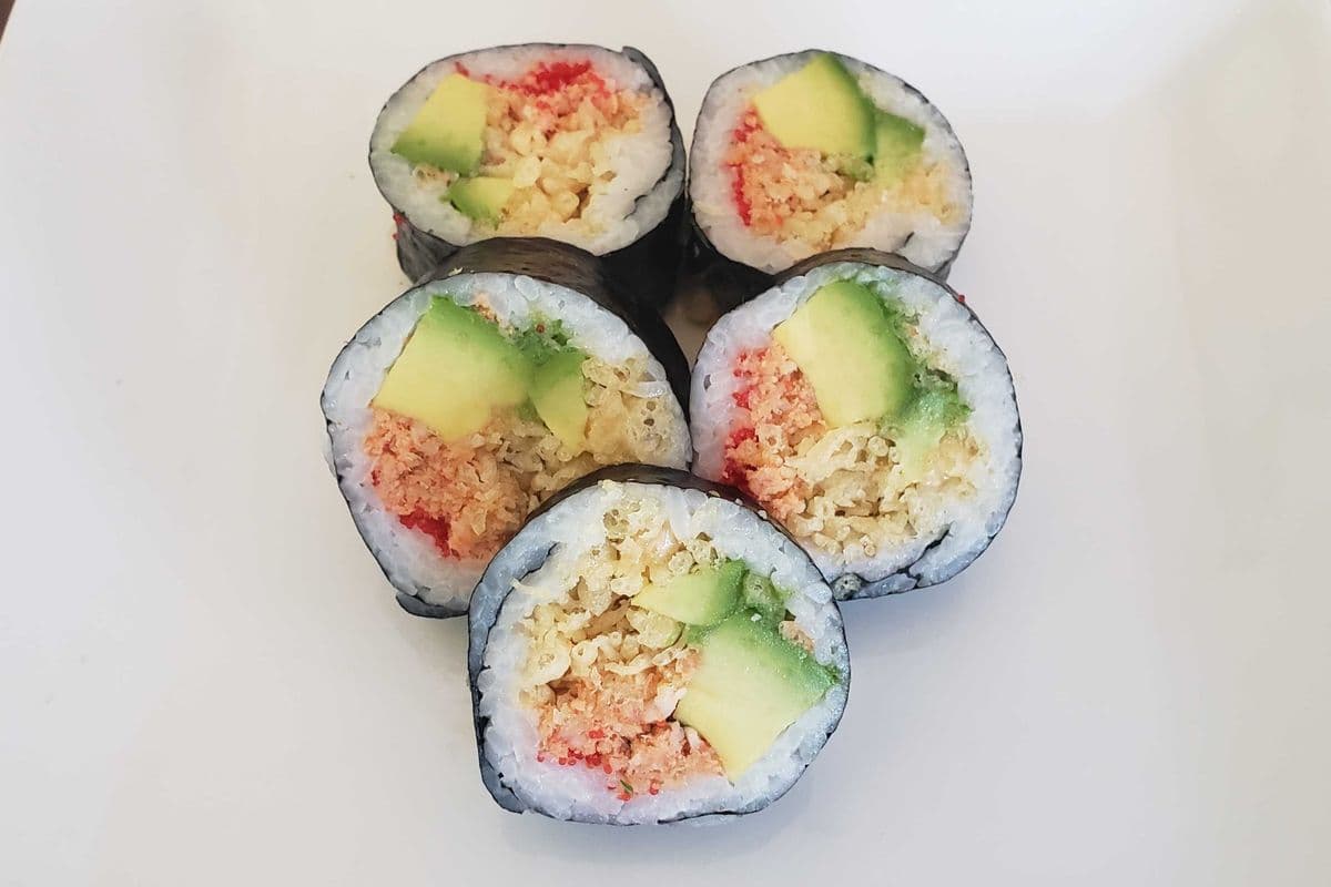 Futomaki au crabe épicé